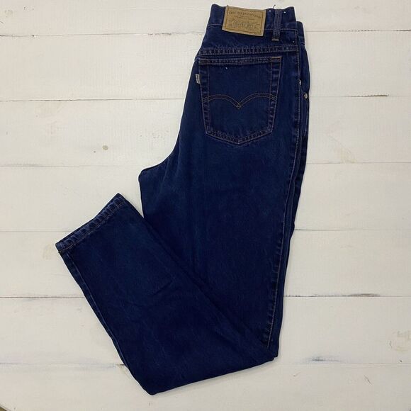 Levi's 900 Series Women Vintage 80's Redwing High Rise Dark Blue size 8 - Picture 2 of 16